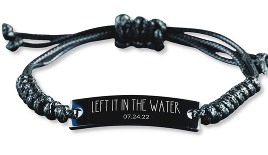 Left It in The Water Bracelet: Unique Baptism Gifts