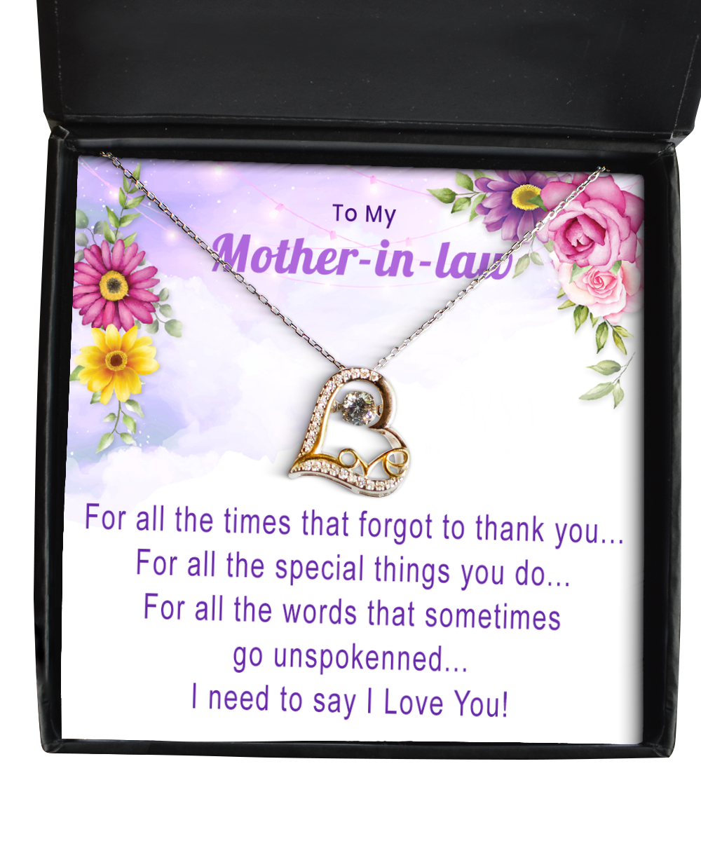 Mother in Law Necklace, Mother-In-Law Gift, Mom Gifts, Mother in