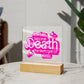 Now I Am Become Death The Destroyer Of Worlds Acrylic Plaque, Barbenheimer Oppenheimer Gift
