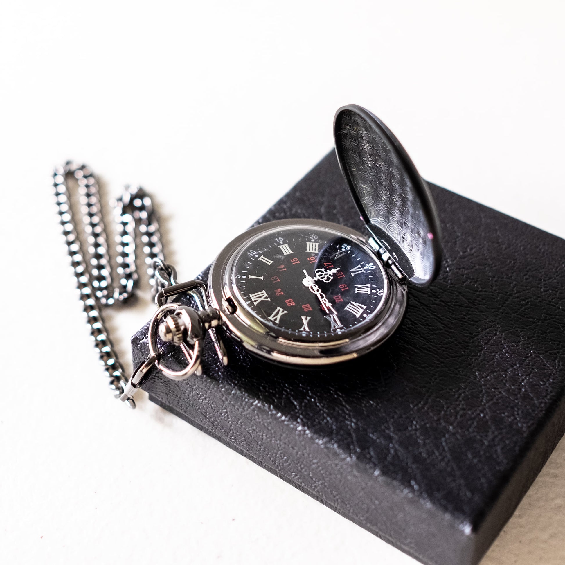 To My Son Pocket Watch from Dad, Gift for Son, Black Engraved Pocket Watch, You are Braver, Birthday, Christmas Gift.